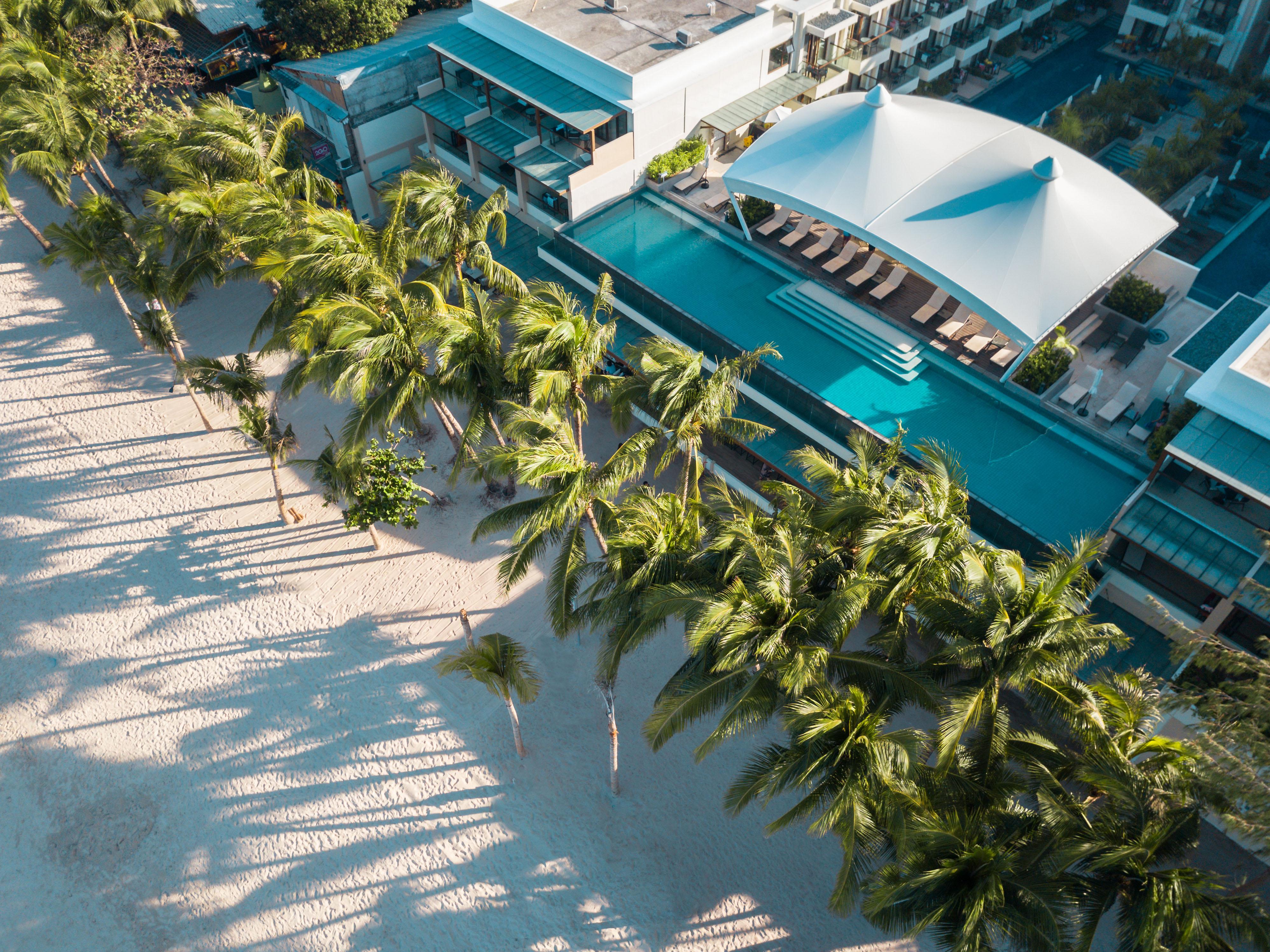 Henann Palm Beach Resort Balabag  Luaran gambar